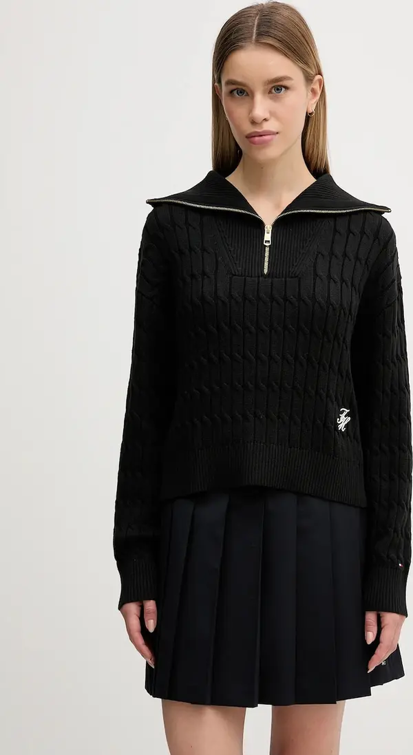 Tommy Hilfiger Pamučni pulover Tommy Hilfiger
