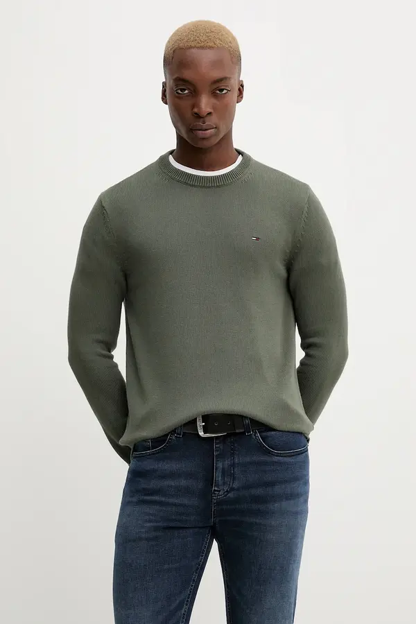 Tommy Jeans Pamučni pulover Tommy Jeans