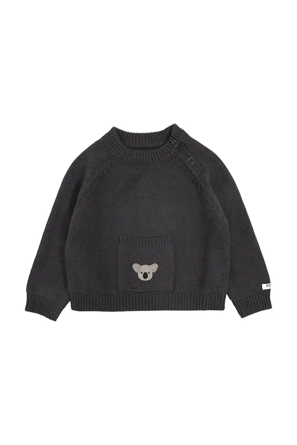 Donsje Pamučni pulover za bebe Donsje Loeke Sweater Koala