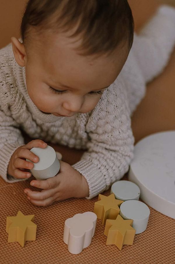 That's mine Pamučni pulover za bebe That's mine Juno Sweaters 28495 boja: bež, topli, JUNO