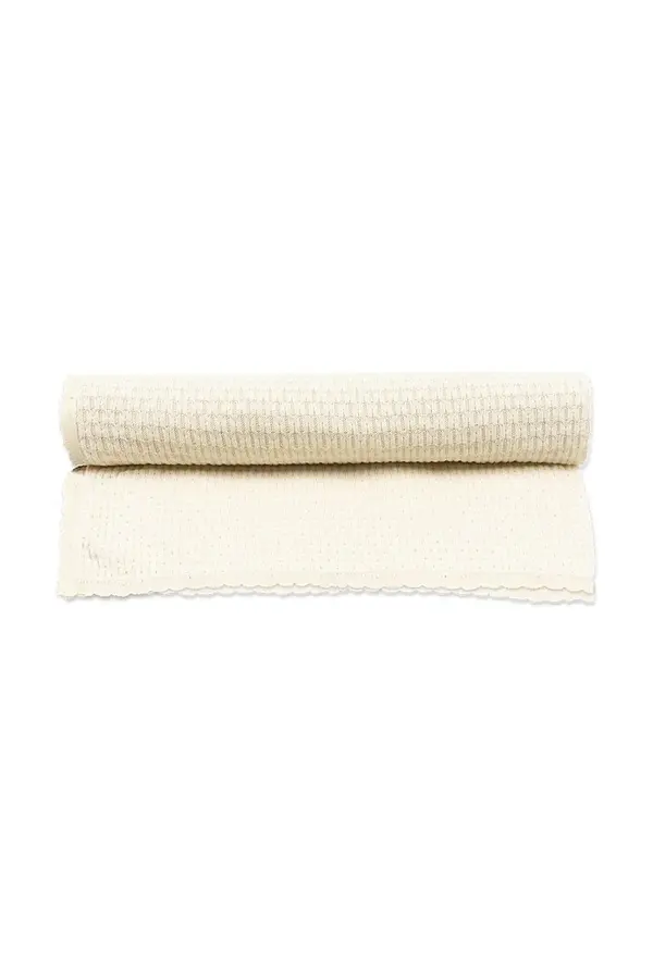 Fanga Fontana Pamučni ručnik s kapuljačom za bebe Fanga Fontana VENTI POINTELLE BLANKET GOTS