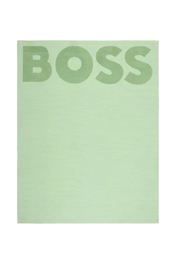 Boss Pamučni ručnik za plažu BOSS JOA Palm 140 x 180 cm