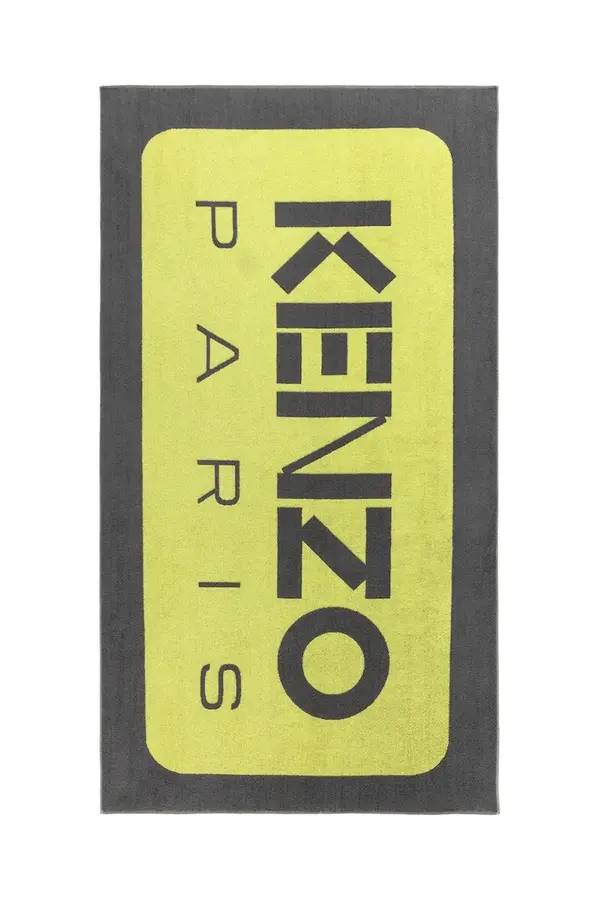Kenzo Pamučni ručnik za plažu Kenzo KLABEL Absynthe 90 x 160 cm