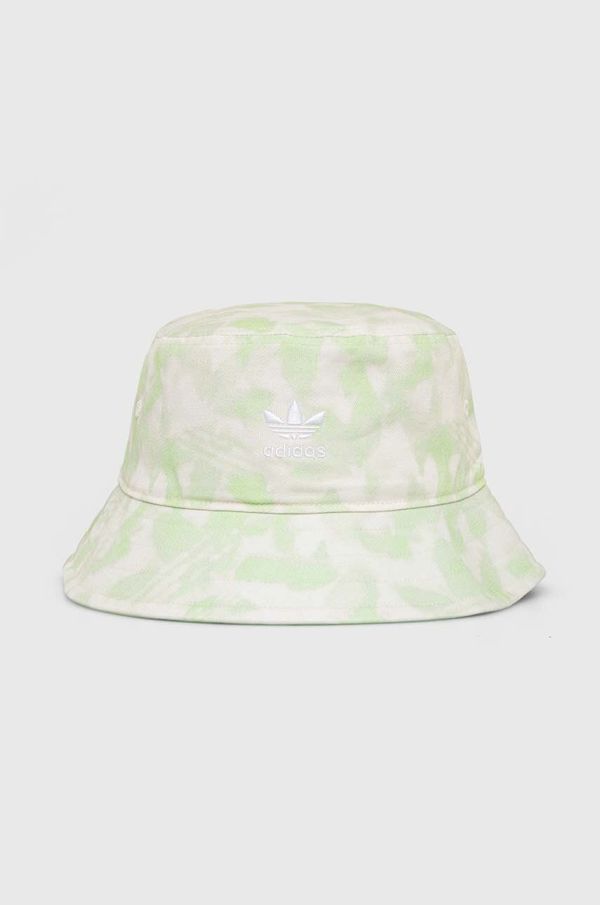 adidas Originals Pamučni šešir adidas Originals boja: zelena, pamučni
