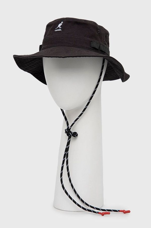 Kangol Pamučni šešir Kangol boja: crna, pamučni