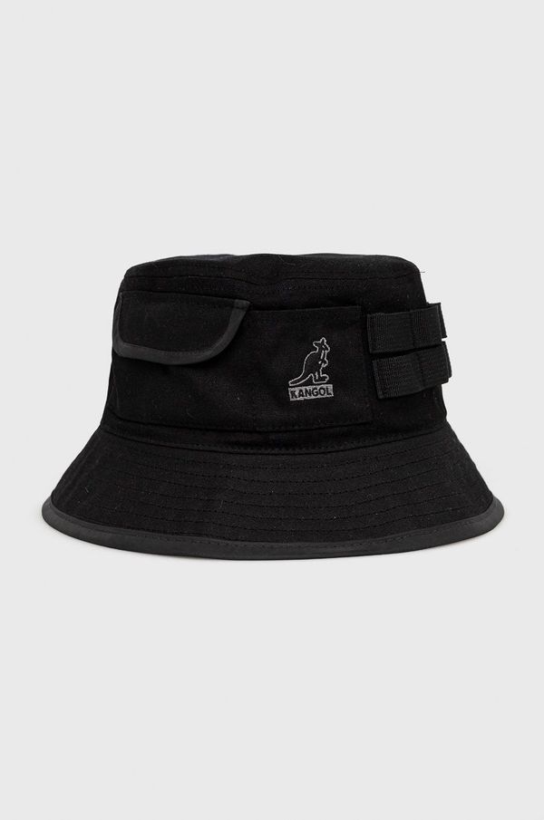 Kangol Pamučni šešir Kangol boja: crna, pamučni, K5328.BK001-BK001