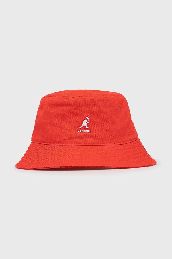 Kangol Pamučni šešir Kangol boja: crvena, pamučni, K4224HT.CG637-CG637