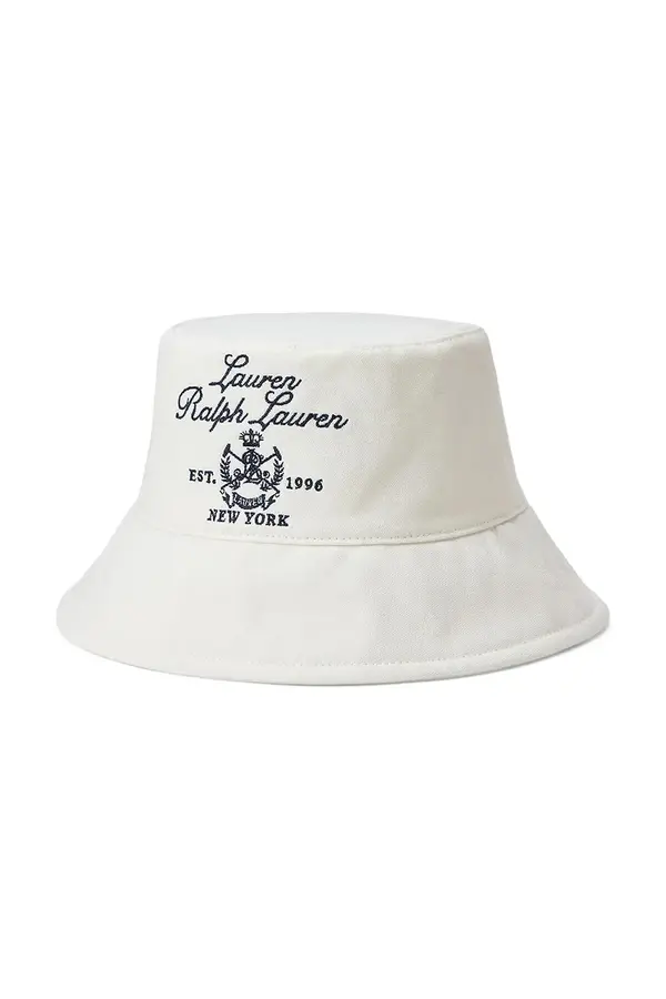 Lauren Ralph Lauren Pamučni šešir Lauren Ralph Lauren