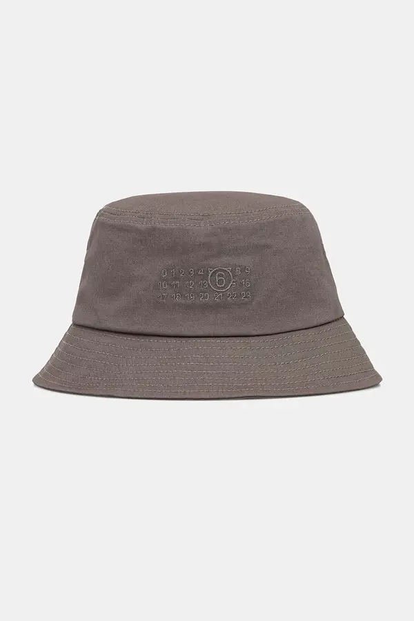 MM6 Maison Margiela Pamučni šešir MM6 Maison Margiela