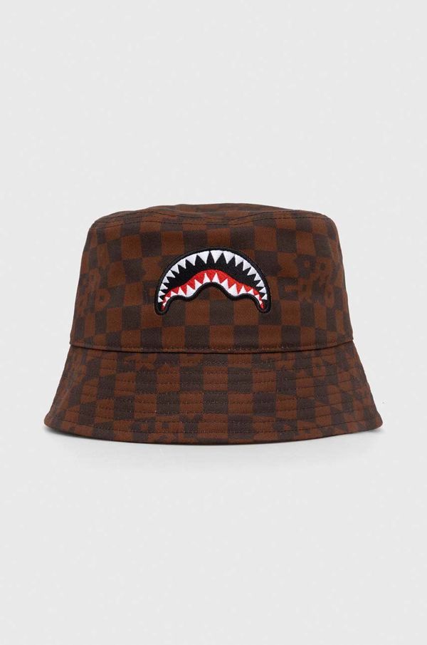 Sprayground Pamučni šešir Sprayground boja: smeđa, pamučni