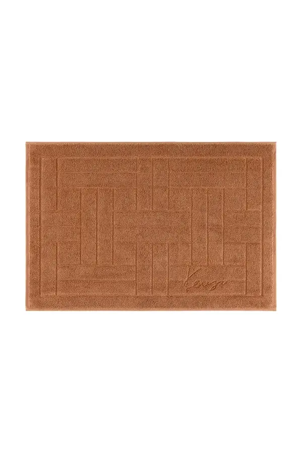 Kenzo Pamučni tepih za kupaonicu Kenzo KWEAVE Cannelle 55 x 80 cm