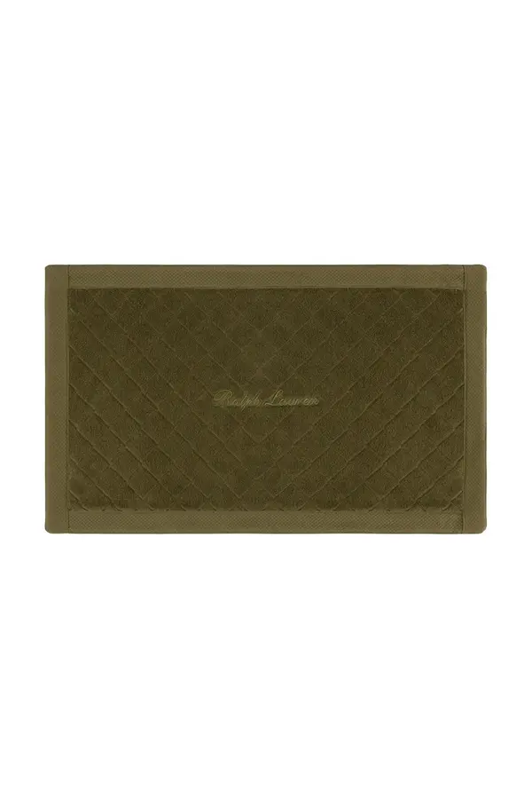 Ralph Lauren Pamučni tepih za kupaonicu Ralph Lauren DULANEY Olive 50 x 80 cm