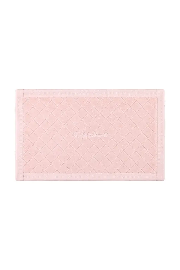 Ralph Lauren Pamučni tepih za kupaonicu Ralph Lauren DULANEY PastelPink 50 x 80 cm