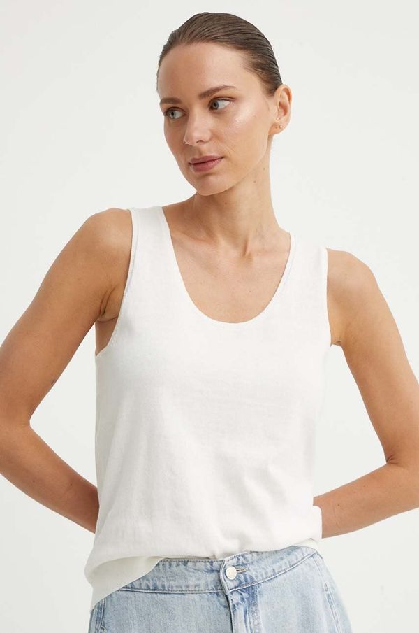 G-Star Raw Pamučni top G-Star Raw boja: siva, D24606-D597