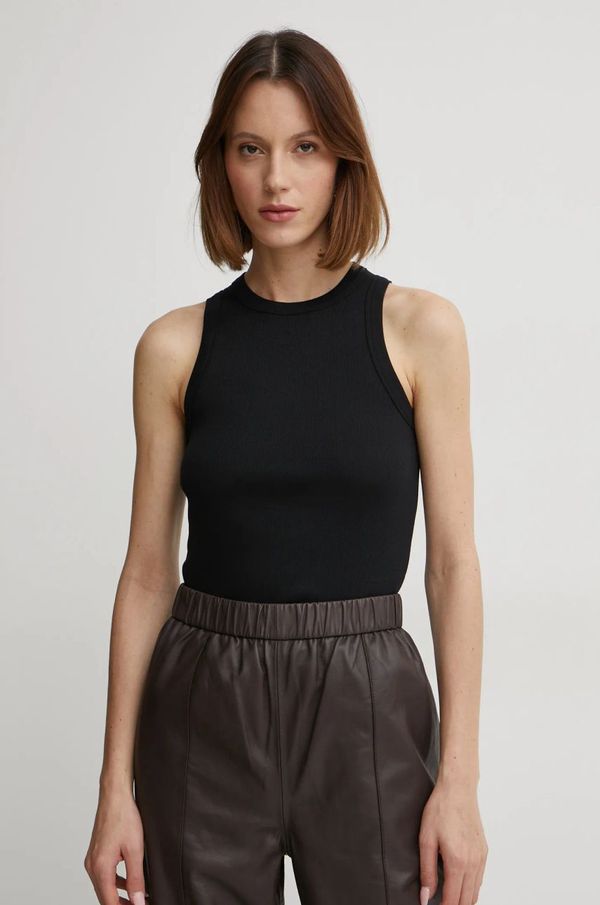 Ivy Oak Pamučni top Ivy Oak boja: crna, IO1100X2350