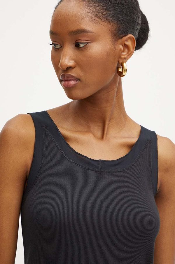 Max&Co. Pamučni top MAX&Co. boja: crna, 2428946044200