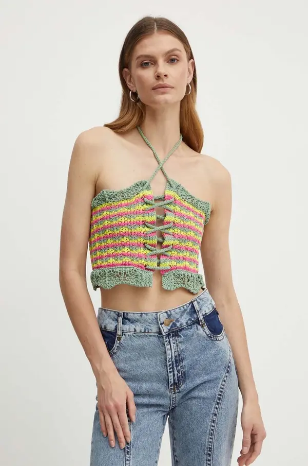 Max&Co. Pamučni top MAX&Co. x FATMA MOSTAFA