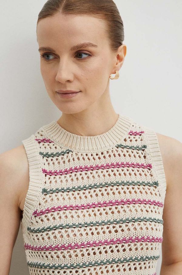 Medicine Pamučni top Medicine za žene, boja: bež