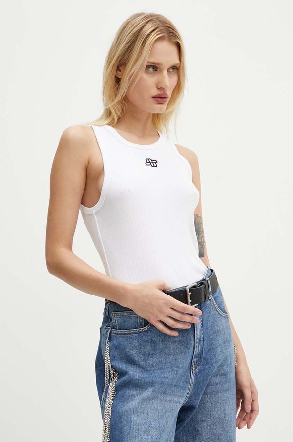 MUNTHE Pamučni top MUNTHE TEZZA boja: bijela, 243111024362