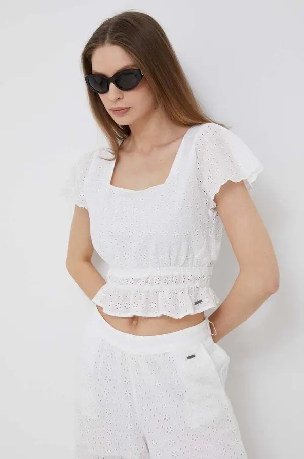 Pepe Jeans Pamučni top Pepe Jeans Artemis