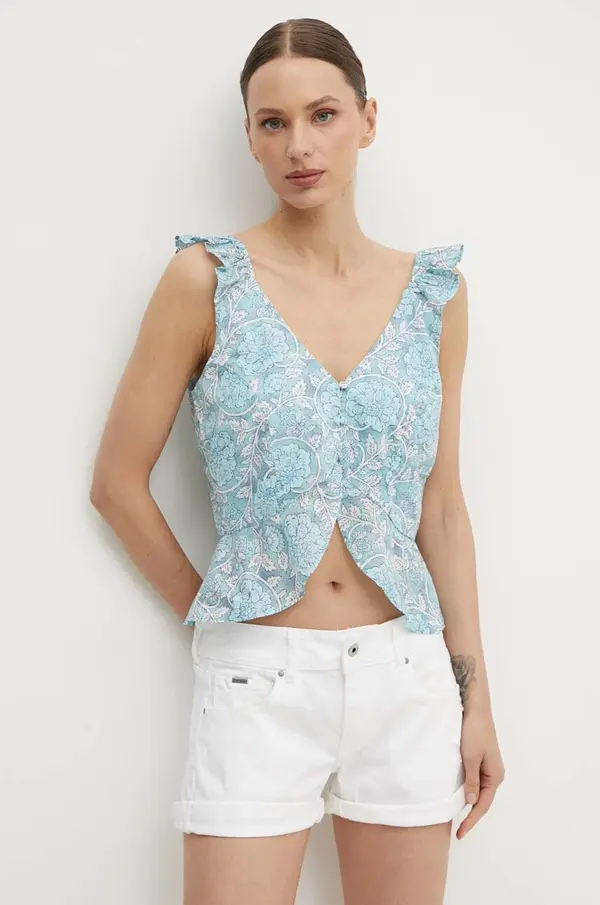 Pepe Jeans Pamučni top Pepe Jeans EMILIA