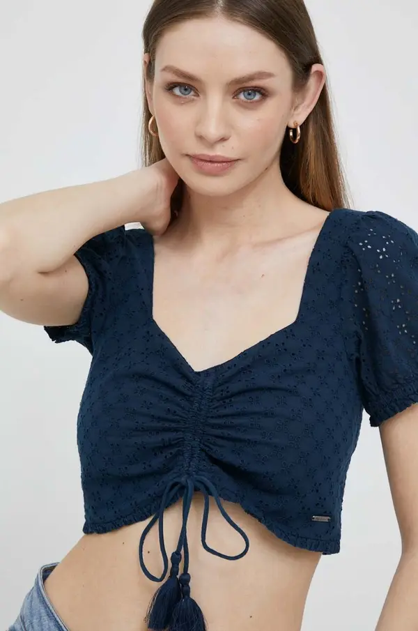 Pepe Jeans Pamučni top Pepe Jeans Philana