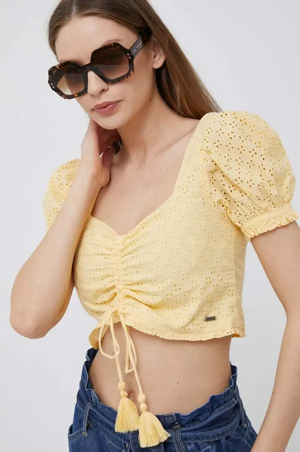 Pepe Jeans Pamučni top Pepe Jeans