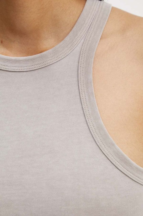 Samsoe Samsoe Pamučni top Samsoe Samsoe boja: bež