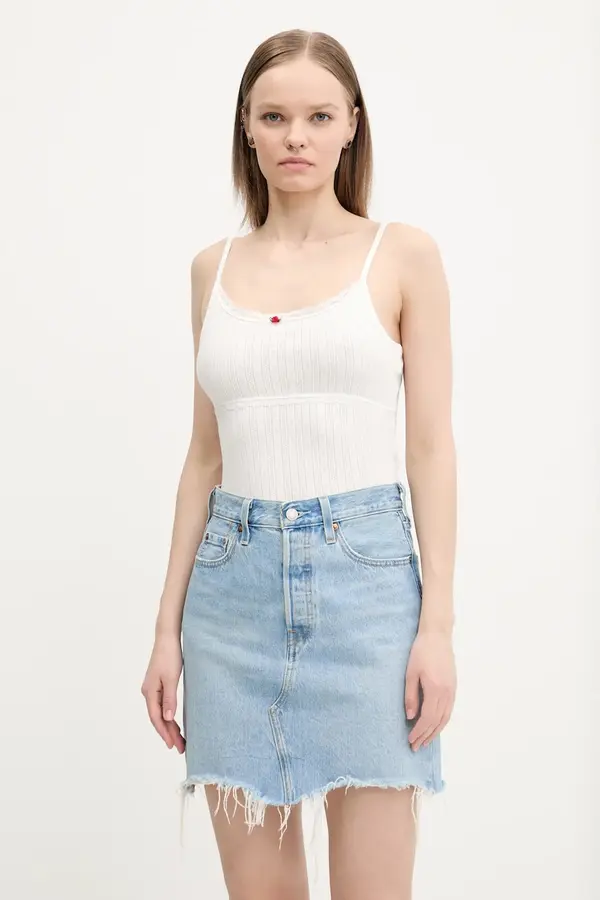Tommy Jeans Pamučni top Tommy Jeans