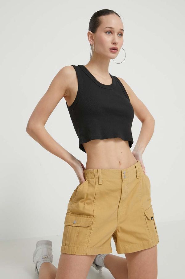 Vans Pamučni top Vans boja: crna