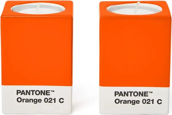 Pantone Pantone Set svijećnjaka ukrasni od porculana