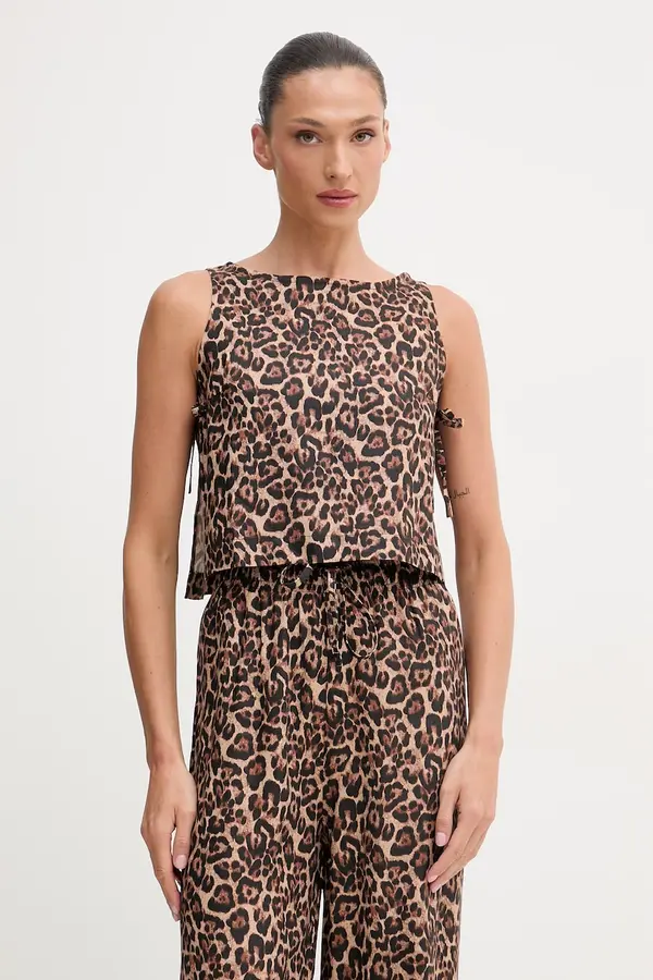 Paramidonna Paramidonna top za žene od lana