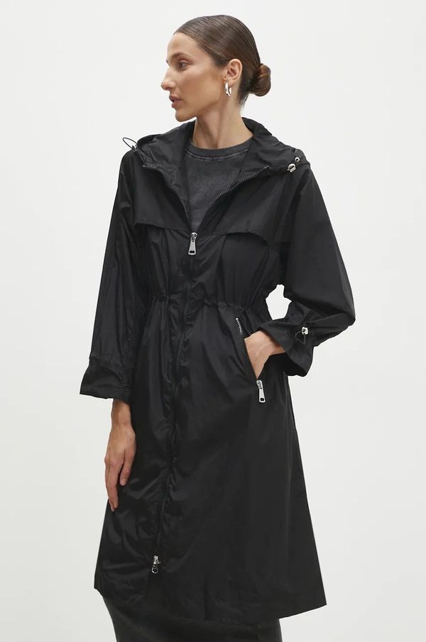 Answear Lab Parka Answear Lab za žene, boja: crna, za prijelazno razdoblje