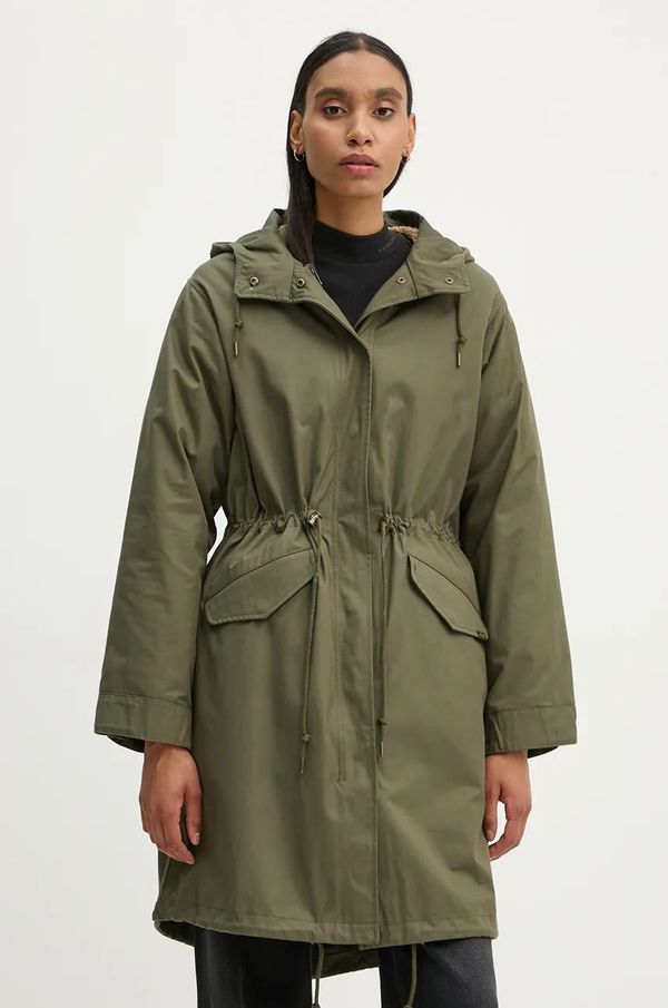 Levi's Parka Levi's za žene, boja: zelena, za prijelazno razdoblje, A8520