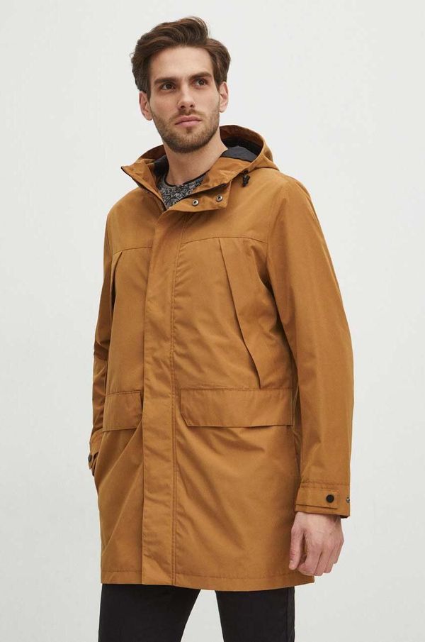 Medicine Parka Medicine za muškarce, boja: smeđa, za prijelazno razdoblje