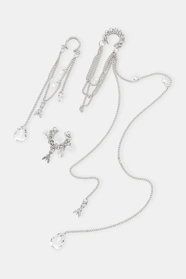 Patrizia Pepe Patrizia Pepe ear cuff za žene 3-pack