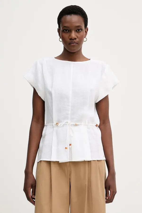 Pedro del Hierro Pedro del Hierro bluza košulja za žene od lana