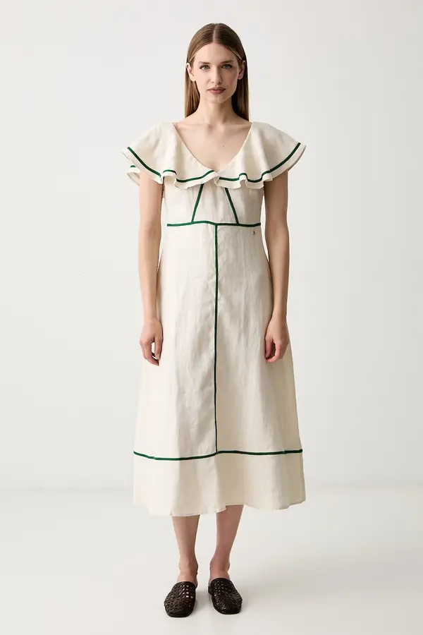 Pedro del Hierro Pedro del Hierro haljina A-kroja od lana