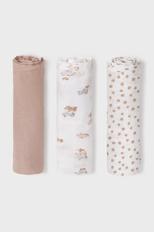 Mayoral Newborn Pelena za bebe Mayoral Newborn 3-pack 9872