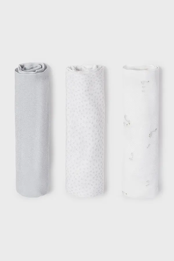 Mayoral Newborn Pelena za bebe Mayoral Newborn 3-pack