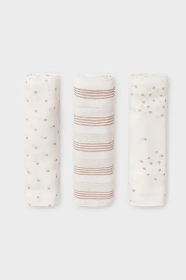 Mayoral Newborn Pelena za bebe Mayoral Newborn 3-pack