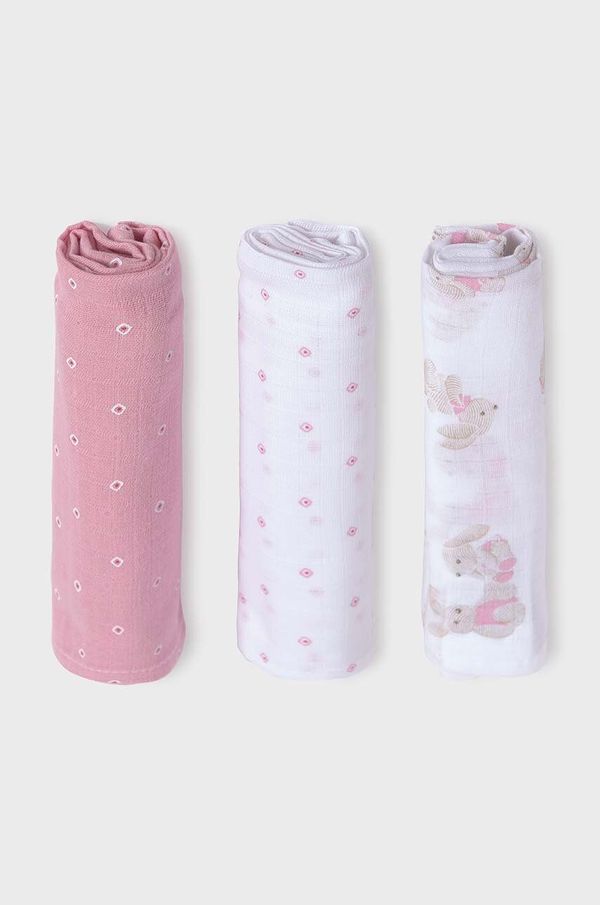 Mayoral Newborn Pelena za bebe Mayoral Newborn 3-pack