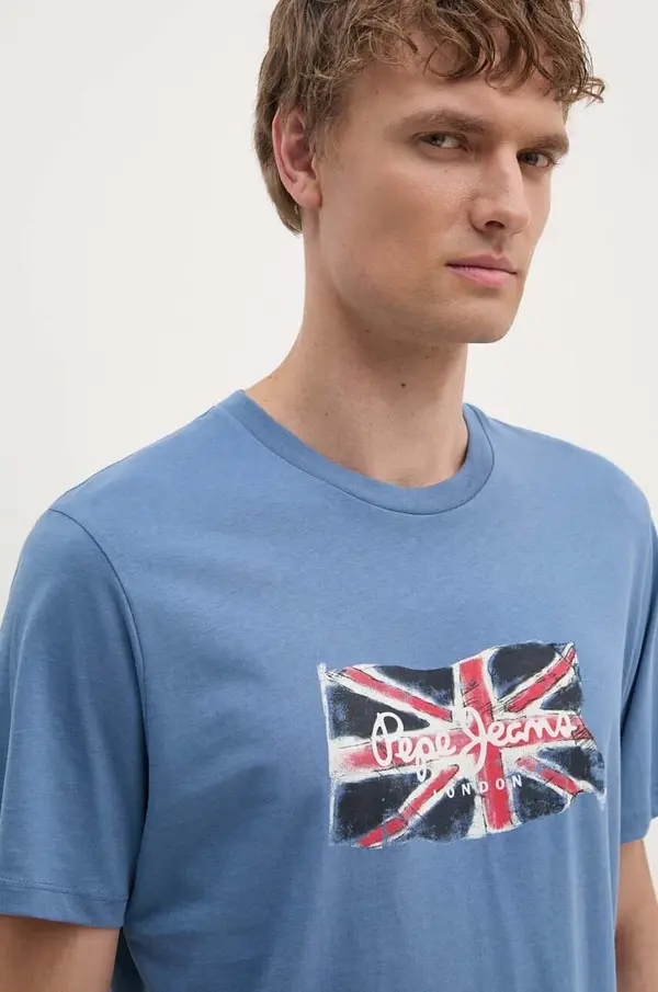 Pepe Jeans Pepe Jeans Pamučna majica Pepe Jeans Clag