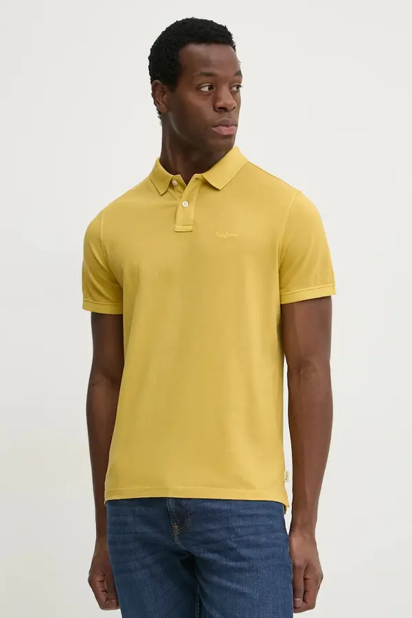 Pepe Jeans Pepe Jeans polo majica za žene od pamuka NEW OLIVER GD
