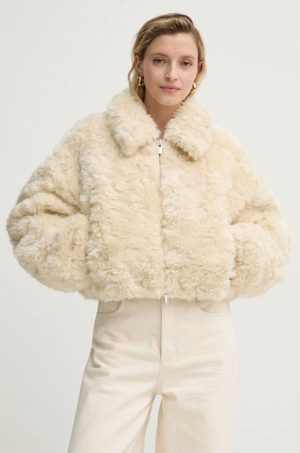 A.L.C. Pernata jakna A.L.C. Esme za žene, boja: bež, za zimu, oversize, 1JAKT00878