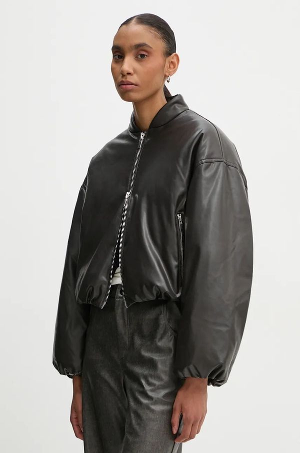 A.L.C. Pernata jakna A.L.C. Mitchell za žene, boja: smeđa, za zimu, oversize, 1JAKT00879