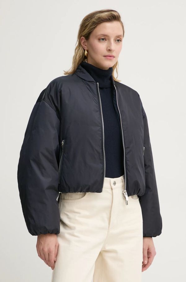 A.L.C. Pernata jakna A.L.C. za žene, boja: tamno plava, za zimu, oversize, 1JAKT00880