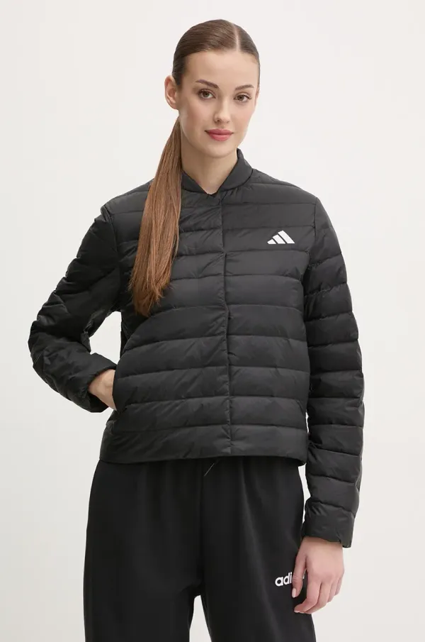 adidas Pernata jakna adidas HELIONIC boja: crna, za prijelazno razdoblje, JD1087
