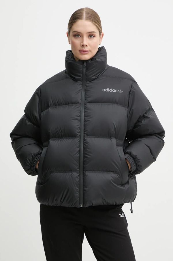 adidas Originals Pernata jakna adidas Originals Premium Puffer za žene, boja: crna, za zimu, IW5867