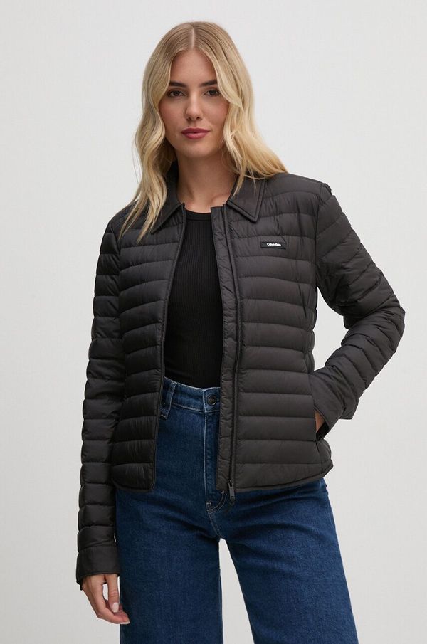 Calvin Klein Pernata jakna Calvin Klein za žene, boja: crna, za prijelazno razdoblje, K20K207725